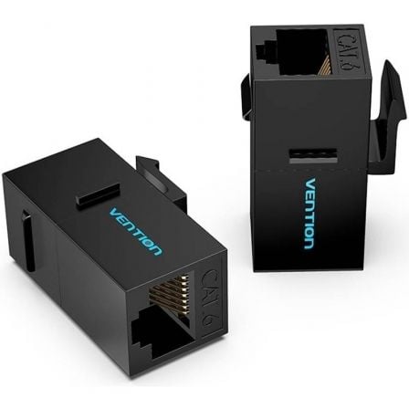 Conector RJ45 Vention IPGB0 Cat6 UTP/ Preto - Imagem 2