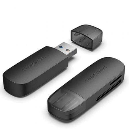 Leitor de Cartões Externo Vention CLGB0/ USB 3.0 - Imagem 2