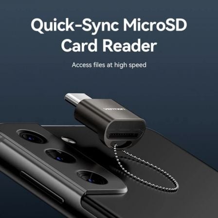 Leitor de Cartões Externo Vention CLMH0/ USB Tipo-C - Imagem 2