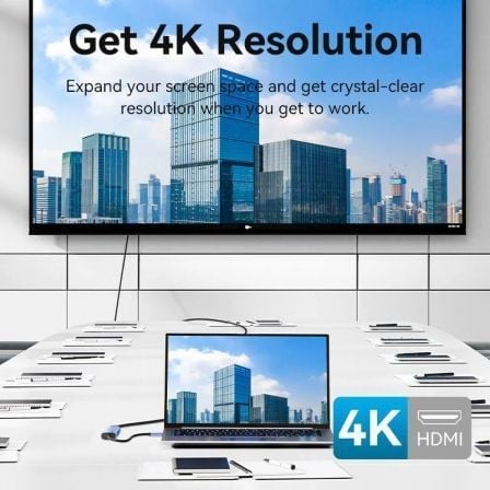 Docking USB Tipo-C Vention TGESB/ 3xUSB/ 1xHDMI 4K/ 1xUSB Tipo-C PD - Imagem 4