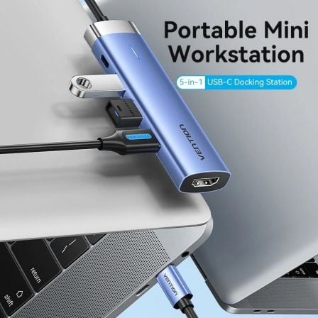 Docking USB Tipo-C Vention TGESB/ 3xUSB/ 1xHDMI 4K/ 1xUSB Tipo-C PD - Imagem 2