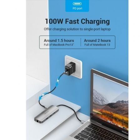Docking USB Tipo-C Vention TOLHB/ 1xHDMI 4K/ 3xUSB/ 1xUSB Tipo-C PD/ 1xRJ45/ 1xLeitor de Cartões SD/ 1x MicroSD/ Jack 3.5/ Cinzento - Imagem 3