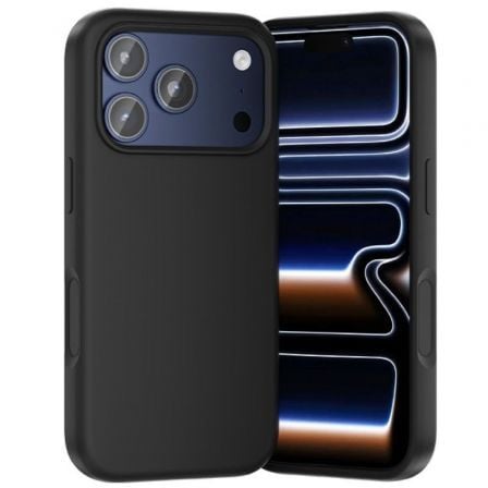 Capa Silicone com Magsafe Vention KVCBCB-30/ Compatível com iPhone 17 Pro/ Preta