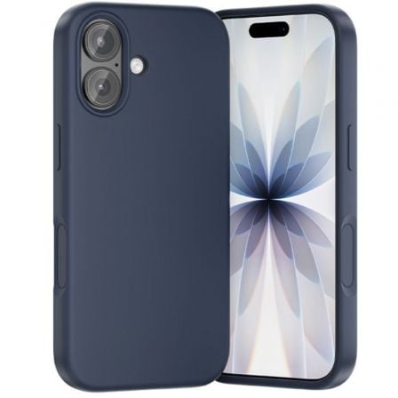 Capa de Silicone com Magsafe Vention KVCLCB-10/ Compatível com iPhone 17/ Azul Meia-Noite
