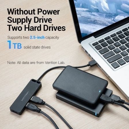 Hub USB 2.0 Vention CHMBB/ 4xUSB - Imagem 3