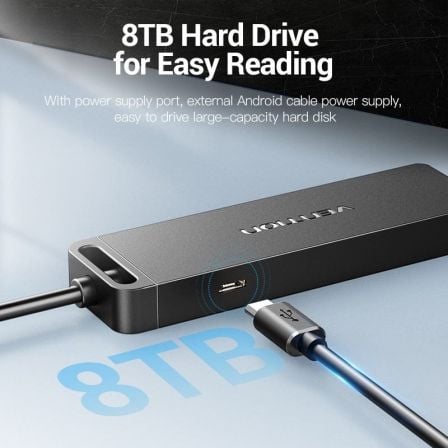 Hub USB 2.0 Vention CHMHB/ 4xUSB/ 1xMicroUSB PD - Imagem 3