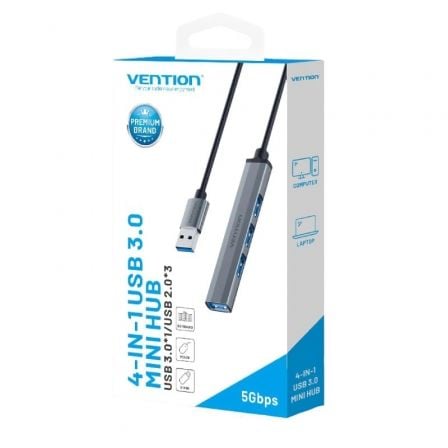 Hub USB 3.0 Vention CKOHB/ 4xUSB - Imagem 4