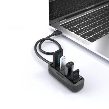 Hub USB Vention VAS-J43-B050/ 4xUSB/ 50cm - Imagem 2