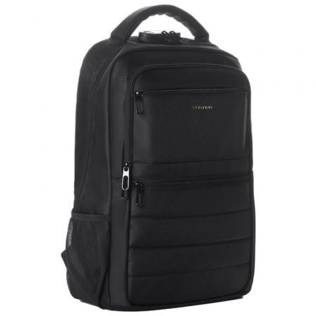 Mochila Vention KRKB0 para Portáteis até 17''/ Impermeável/ Porta USB/ Antirroubo/ Preta - Imagem 2