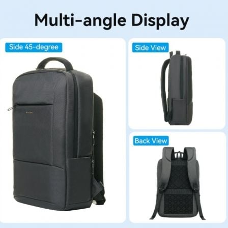 Mochila Vention KRNB0 para Portáteis até 15.6"/ 23L/ Cinzento Escuro - Imagem 2
