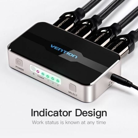 Duplicador HDMI Vention AFFH0/ 4x HDMI Fêmea - HDMI Macho - Imagem 4