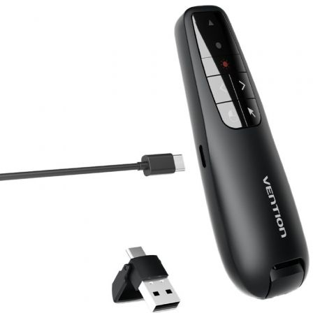 Apresentador Sem Fios Vention KQPB0/ 2.4GHz/ Preto - Imagem 2
