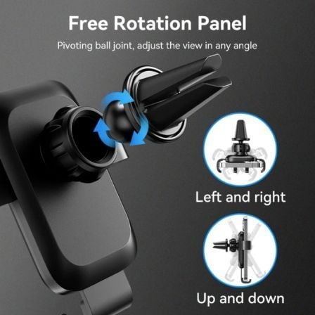 Suporte de Smartphone para Carro Vention KCTB0/ Preto - Imagem 3