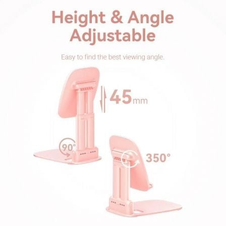 Suporte para Smartphone/Tablet Vention KSGP0/ Rosa - Imagem 4