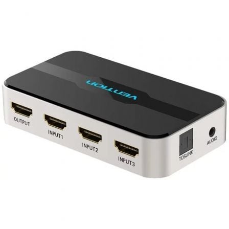 Duplicador HDMI Vention AFJH0 / 3x HDMI Fêmea - HDMI Macho / 1x Áudio - Imagem 2