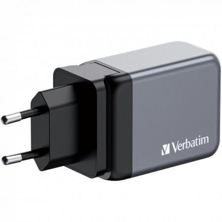 Carregador de Parede Universal GaN para Viagem Verbatim GNC-65/ 2xUSB Tipo-C/ 1xUSB/ 65W - Imagem 2