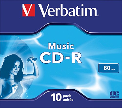 CD-R Verbatim Music 16X/ Caixa-10 unidades - Imagem 2