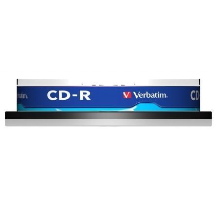 CD-R Verbatim Datalife 52X/ Boião-10unid. - Imagem 2