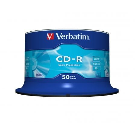 CD-R Verbatim Datalife 52X / Caixa de 50 unidades - Imagem 2