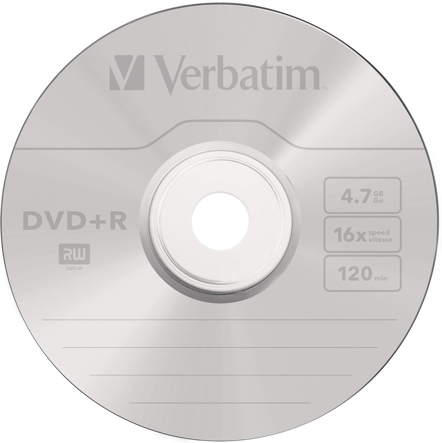 DVD+R Verbatim Advanced AZO 16X/ Tarrina-25 unidades - Imagem 3