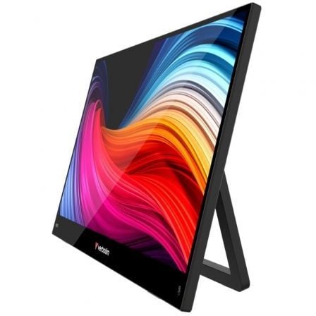 Monitor Portátil Tátil Verbatim Touch Light 15.6"/ Full HD/ Multimédia/ Preto - Imagem 2