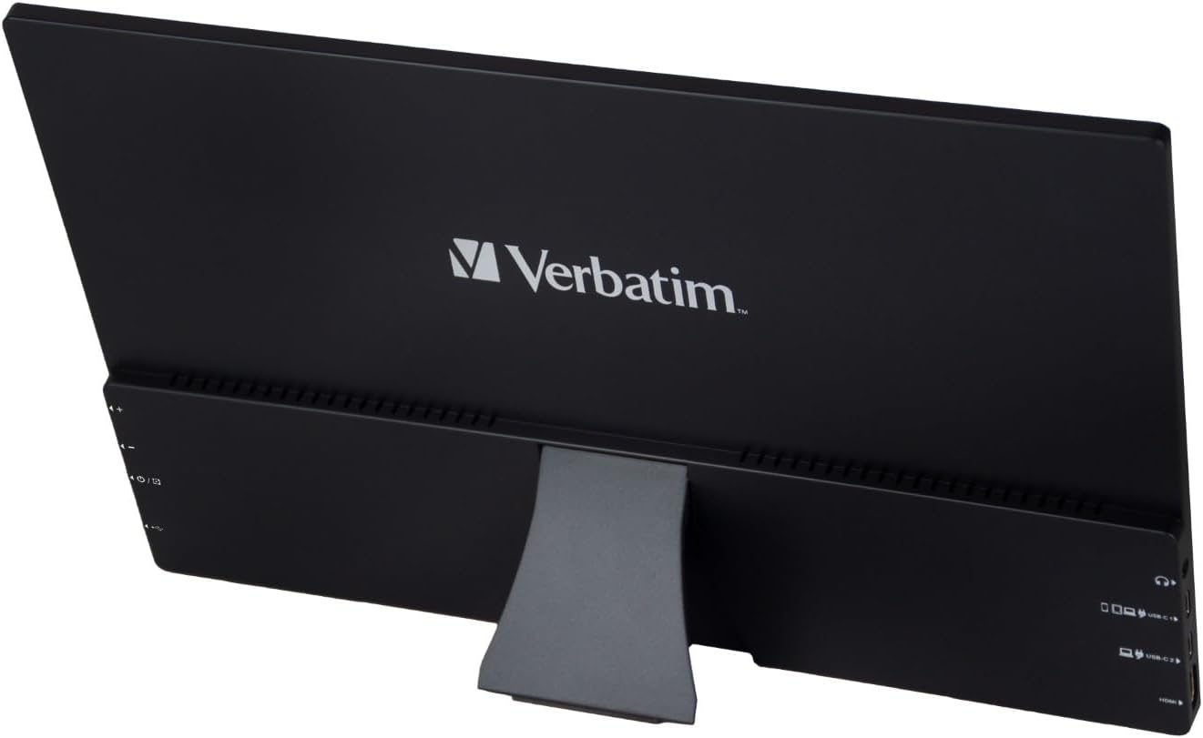 Monitor Portátil Verbatim PM-14 14"/ Full HD/ Multimédia/ Preto - Imagem 3