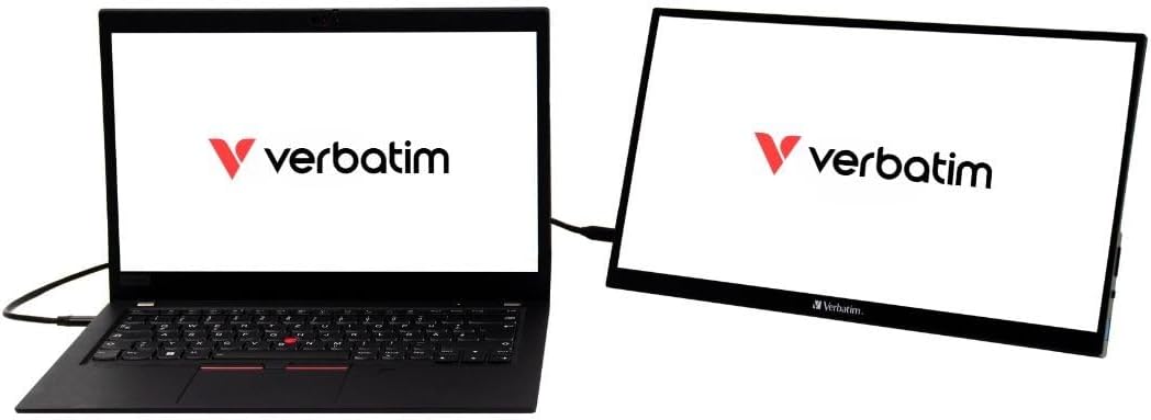 Monitor Portátil Tátil Verbatim PMT-15 15.6"/ Full HD/ Multimédia/ Preto - Imagem 2
