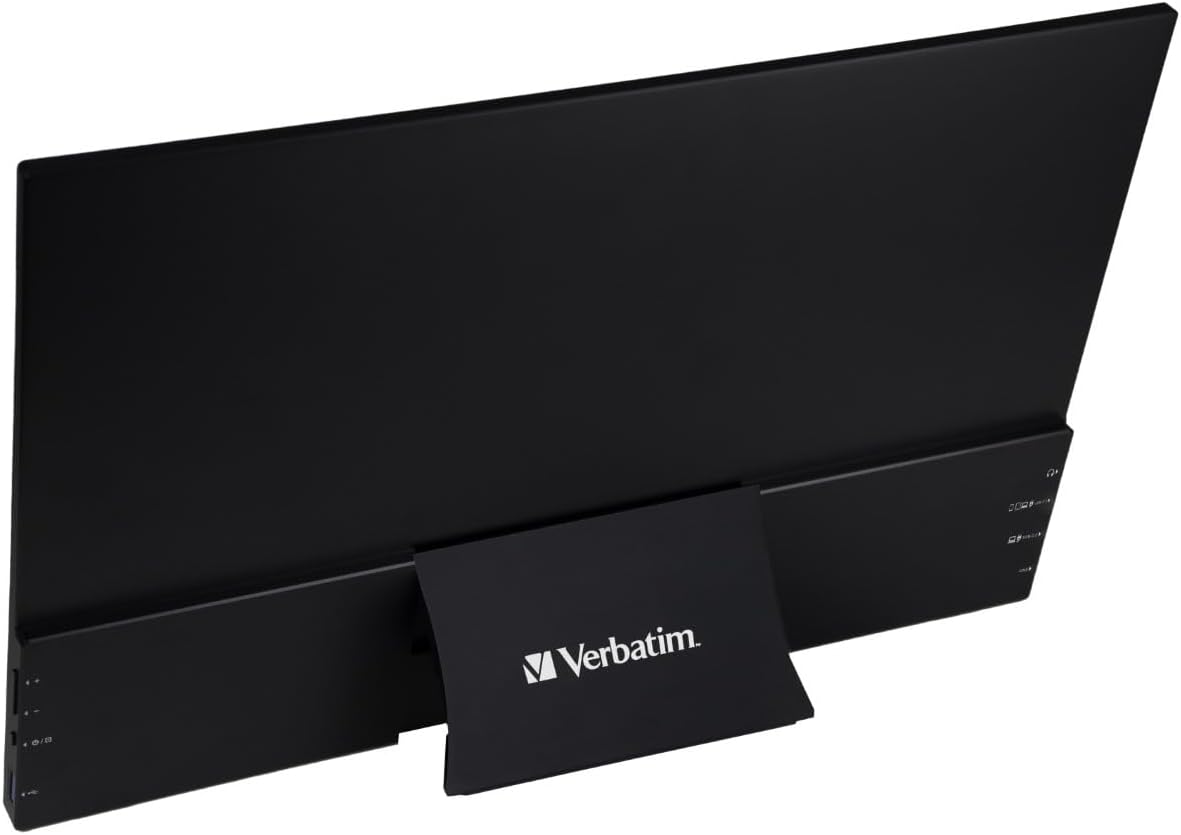 Monitor Portátil Tátil Verbatim PMT-15 15.6"/ Full HD/ Multimédia/ Preto - Imagem 3