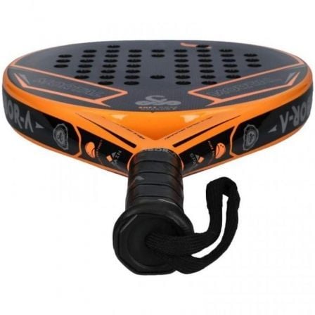 Raquete de Padel VIBOR-A Mortal Carbon 3.0/ Laranja e Preta - Imagem 3