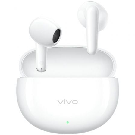 Auscultadores Bluetooth Vivo Buds Air 3 com estojo de carregamento/ Autonomia 10h/ Brancos