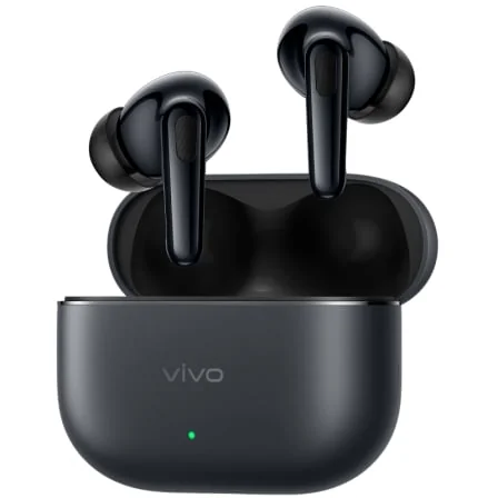 Auriculares Bluetooth Vivo Buds Ultra Hi-Fi DAC Cancelamento de Ruído 50h Autonomia Pretos - Imagem 3