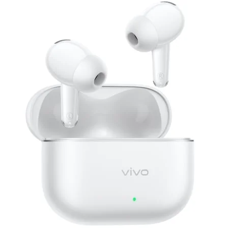 Auriculares Bluetooth Vivo Buds Ultra Hi-Fi DAC Cancelamento de Ruído Autonomia 50h Branco - Imagem 4