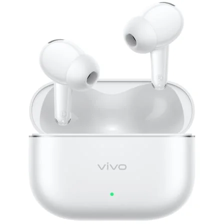 Auriculares Bluetooth Vivo Buds Ultra Hi-Fi DAC Cancelamento de Ruído Autonomia 50h Branco