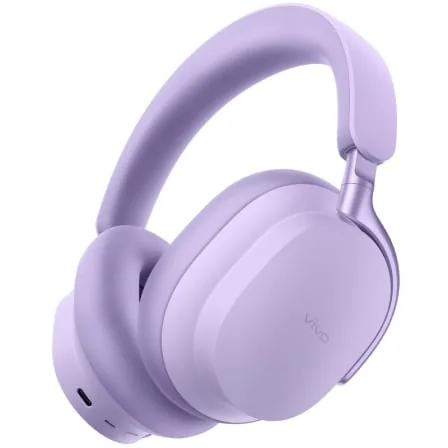 Auscultadores Bluetooth Vivo Headphones Studio ANC Driver 40mm Som Espacial Roxo