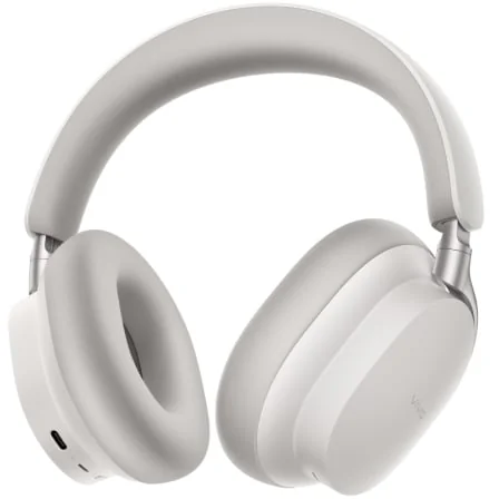 Auscultadores Sem Fios VIVO Headphones Studio ANC 58dB Bluetooth 5.4 Autonomia 75h Brancos - Imagem 2