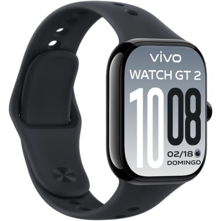 Smartwatch Vivo Watch GT 2 Ecrã 2.07" Alumínio Notificações Frequência Cardíaca Bateria 25 Dias Preto - Imagem 3