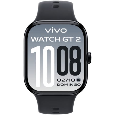 Smartwatch Vivo Watch GT 2 Ecrã 2.07" Alumínio Notificações Frequência Cardíaca Bateria 25 Dias Preto - Imagem 2
