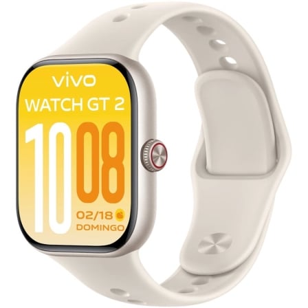 Smartwatch Vivo Watch GT 2 2.07" Brilho 2400 nits Bluetooth Autonomia até 25 dias Branco