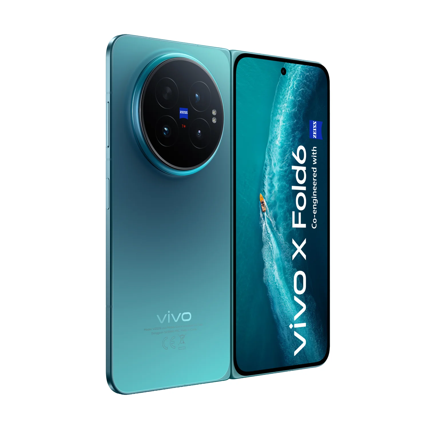 Smartphone Vivo X Fold6 5G 12GB 512GB Ecrã Dobrável 8.02" Câmaras ZEISS 200MP Azul - Imagem 6
