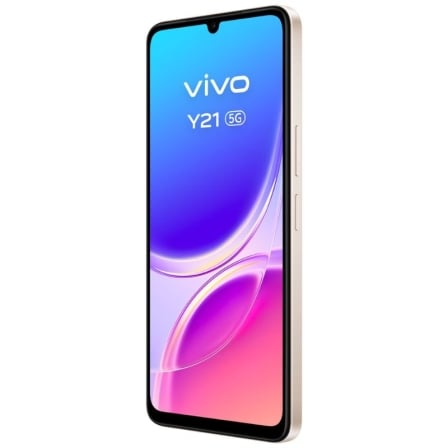 Smartphone VIVO Y21 5G 6.74" 4GB 256GB Dourado Inclui Carregador e Auriculares - Imagem 4