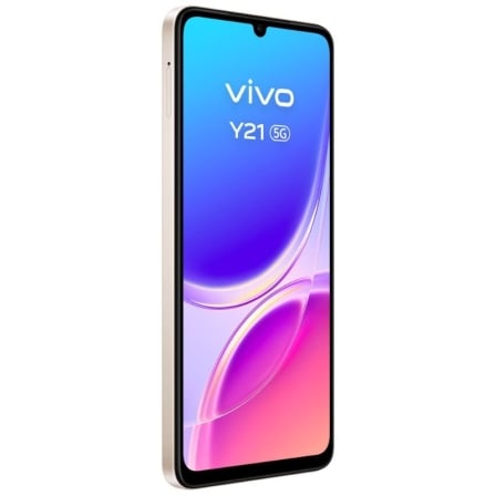 Smartphone VIVO Y21 5G 6.74" 4GB 256GB Dourado Inclui Carregador e Auriculares - Imagem 3