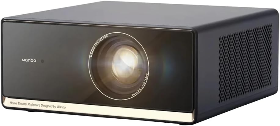 Projetor Portátil Wanbo X5 Pro/ 1100 Lúmenes/ Full HD/ HDMI/ WiFi/ Azul Escuro