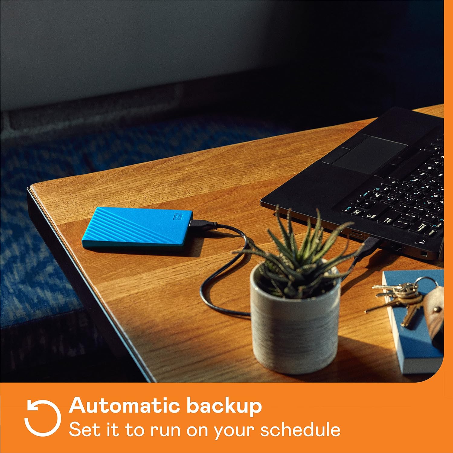 Disco Externo Western Digital My Passport 2TB/ 2.5"/ USB 3.2/ Azul - Imagem 3