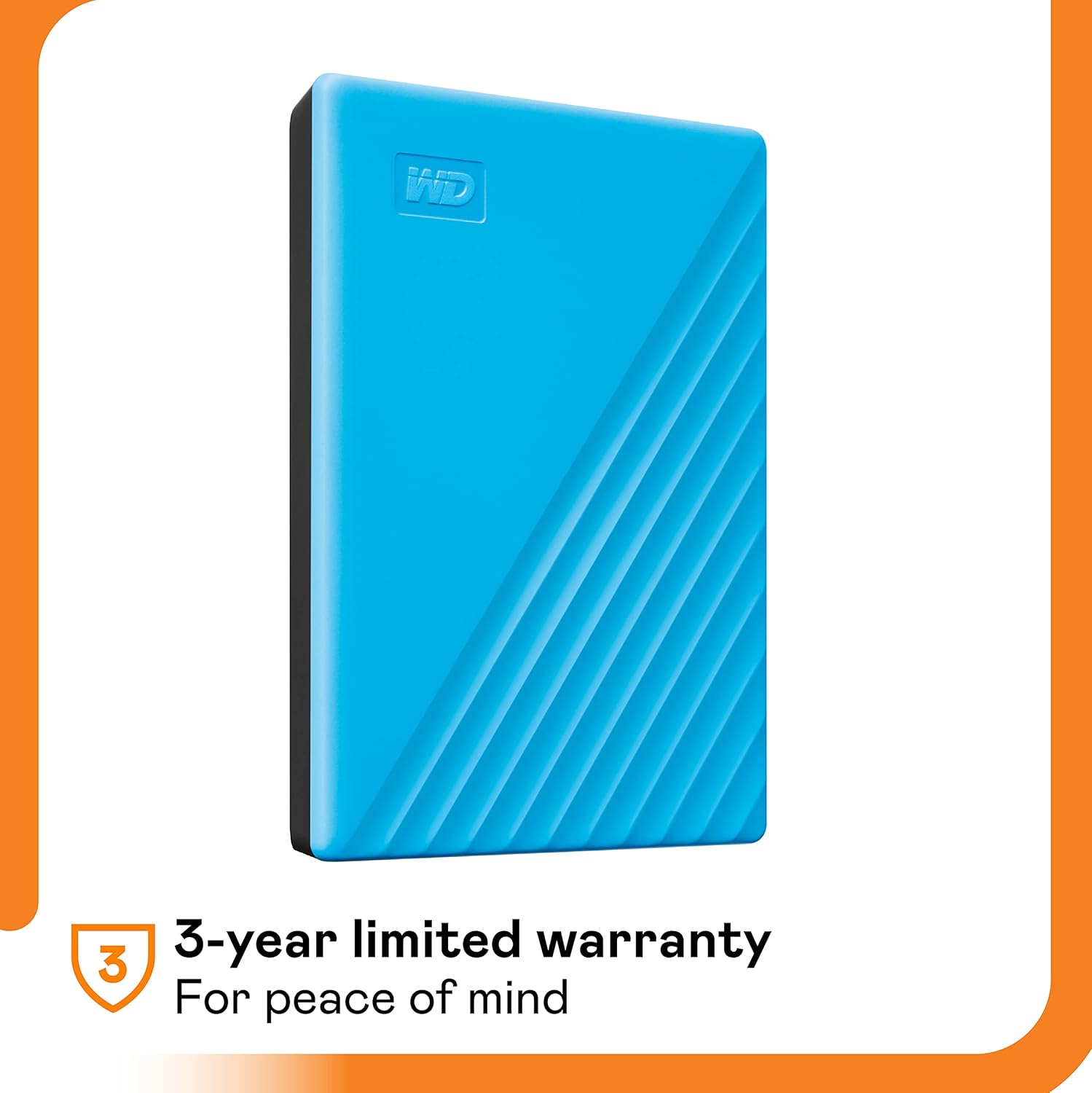 Disco Externo Western Digital My Passport 2TB/ 2.5"/ USB 3.2/ Azul - Imagem 6