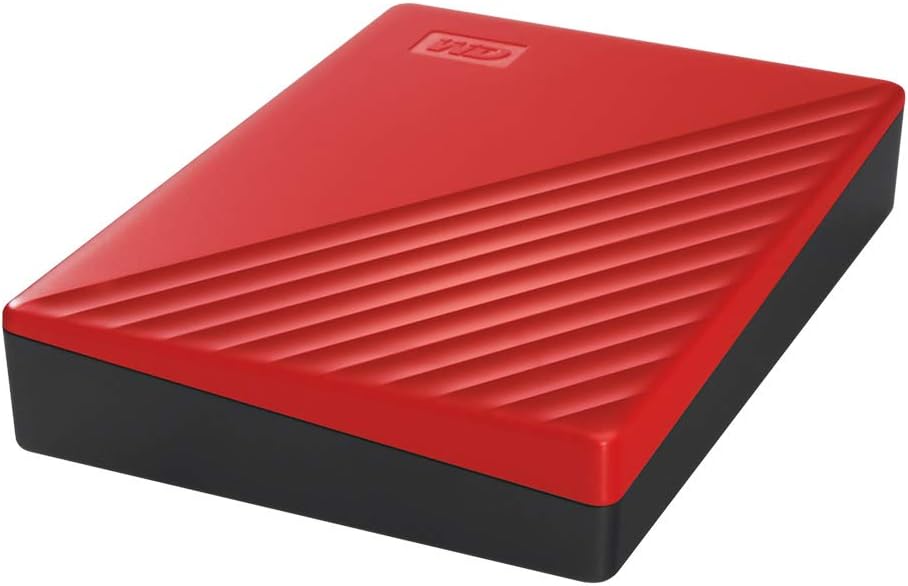 Disco Externo Western Digital My Passport 4TB/ 2.5"/ USB 3.2/ Vermelho - Imagem 5