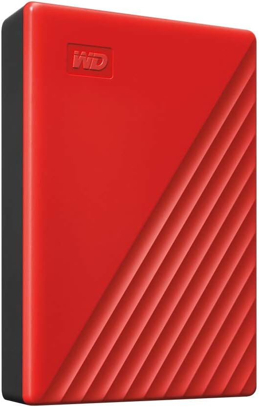 Disco Externo Western Digital My Passport 4TB/ 2.5"/ USB 3.2/ Vermelho - Imagem 4