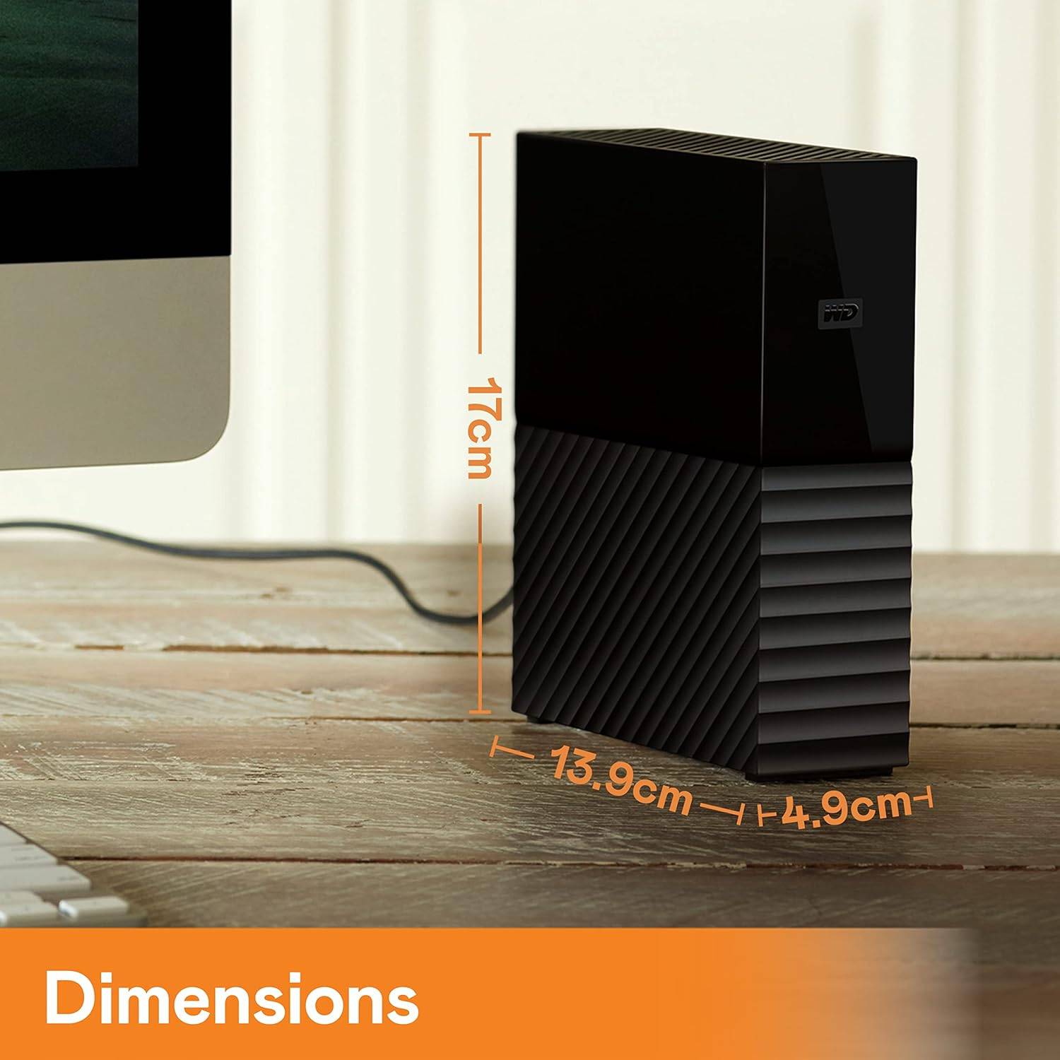 Disco Externo Western Digital My Book 22TB/ 3.5"/ USB 3.2 - Imagem 2
