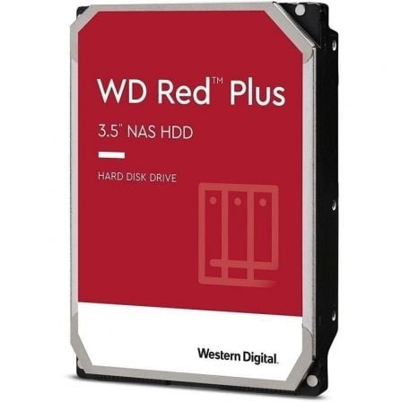 Disco Rígido NAS Western Digital WD Red Plus 4TB 3.5" SATA III 256MB Cache