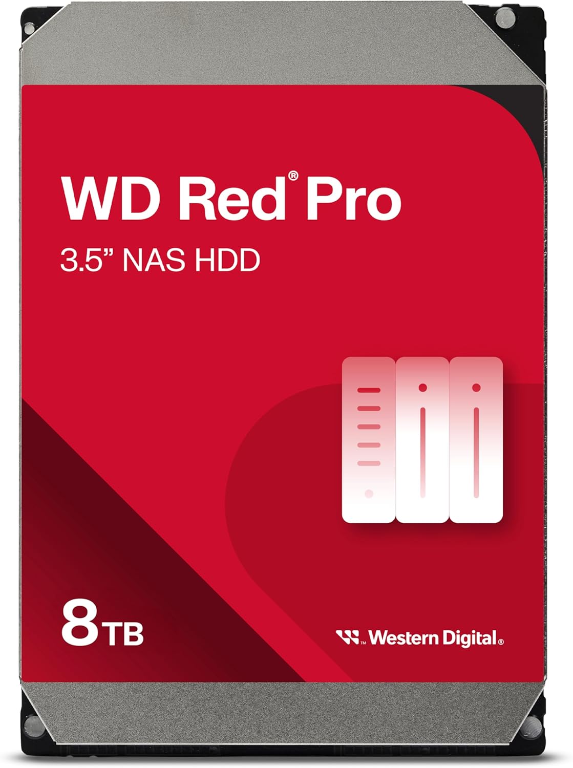 Disco Rígido Western Digital WD Red Pro NAS 8TB/ 3.5"/ SATA III/ 256MB