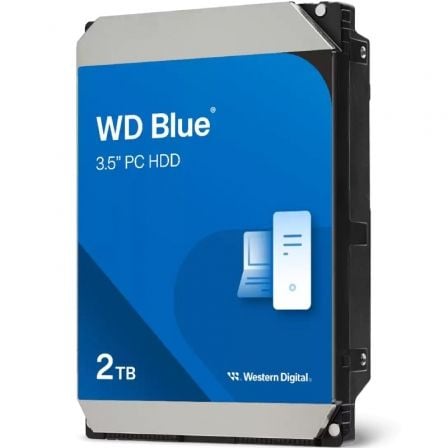 Disco Rígido Western Digital WD Blue 2TB 3.5" SATA III 64MB Cache